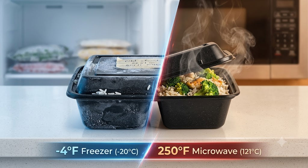 Can These To-Go Containers Go Straight from the Freezer to the Microwave?