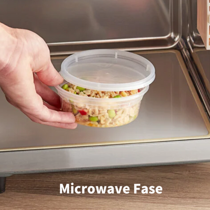24 oz Microwavable Deli Containers | Bulk Restaurant Supply