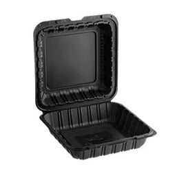 9x9x3 Black Mineral-Filled Togo Boxes | Bulk Wholesale