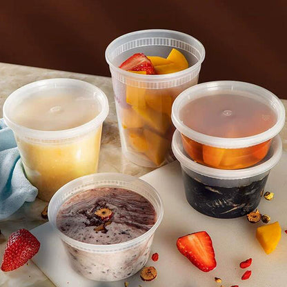 12 oz PP Deli Containers with Lids | Buy by Case or Pallet